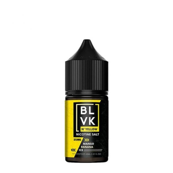 Mango Banana Ice – BLVK N Yellow Salt Series ( 35 , 50 mg )