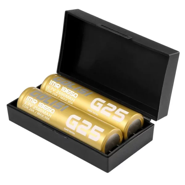 GOLISI G25 18650 Battery 2500mAh 20A CDR - Image 3