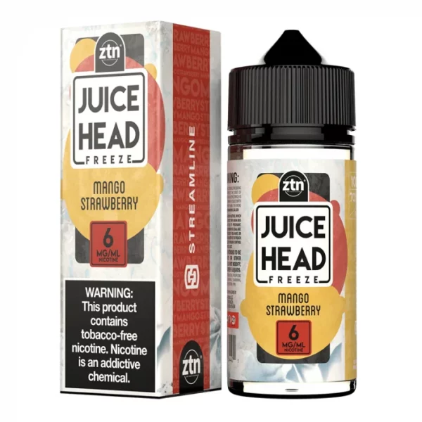 JUICE HEAD ZTN FREEZE – MANGO STRAWBERRY 100ML - Image 3